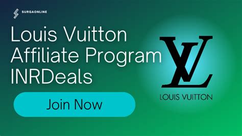 louis vuitton affiliate program inrdeals|louis vuitton affiliate portal.